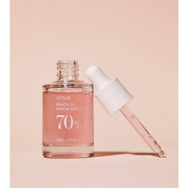 Anua Peach 70 Niacin Serum – Brightening and Hydrating